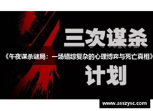 《午夜谋杀谜局:一场错综复杂的心理博弈与死亡真相》